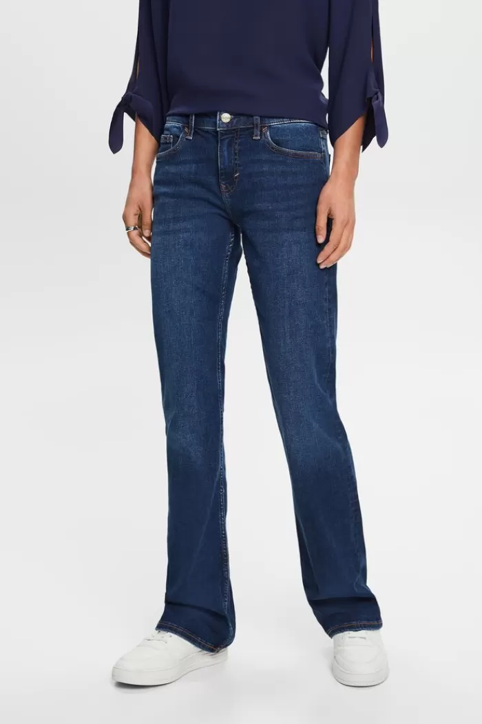 Bootcut Jeans Met Middelhoge Taille*Esprit Hot