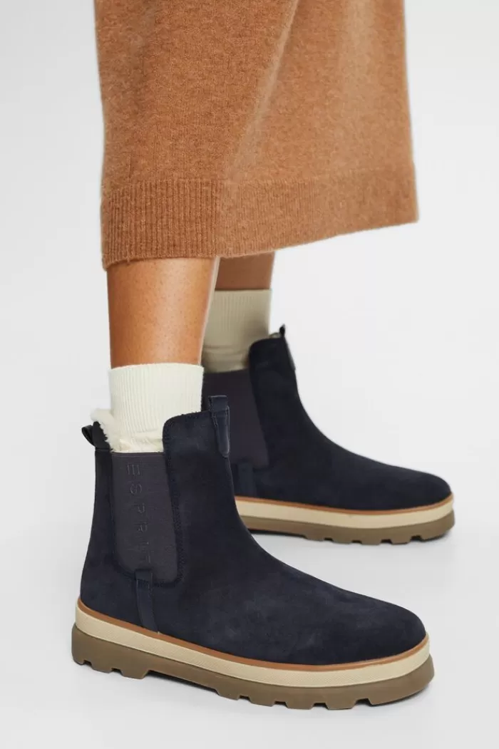 Chelsea Boots Van Suede*Esprit Shop