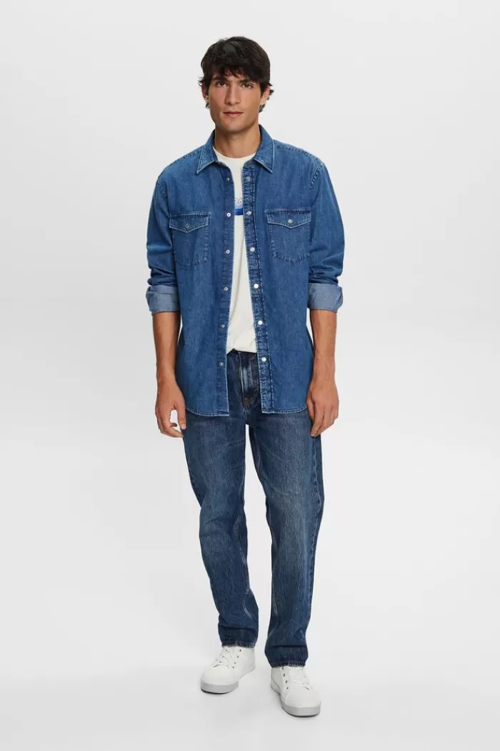 Denim Overhemd*Esprit Cheap