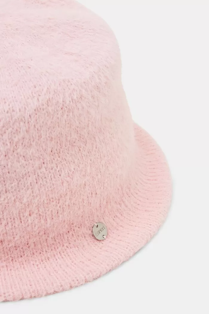 Gebreide Bucket Hat*Esprit Online