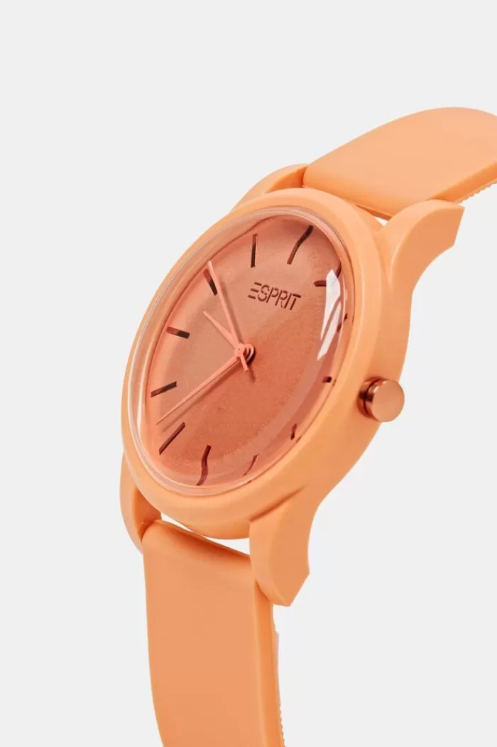 Gekleurd Horloge Met Rubber Band*Esprit Best Sale