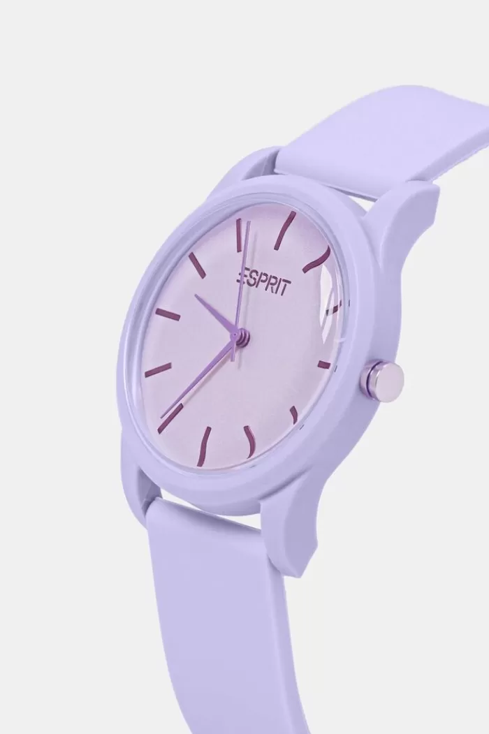 Gekleurd Horloge Met Rubber Band*Esprit Flash Sale