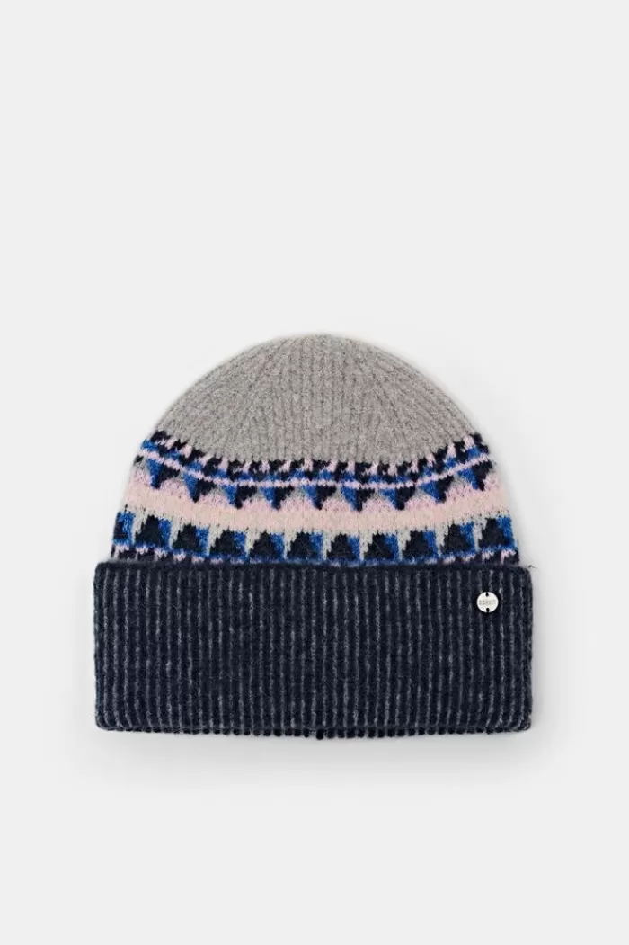 Geribde Grafische Beanie*Esprit Best