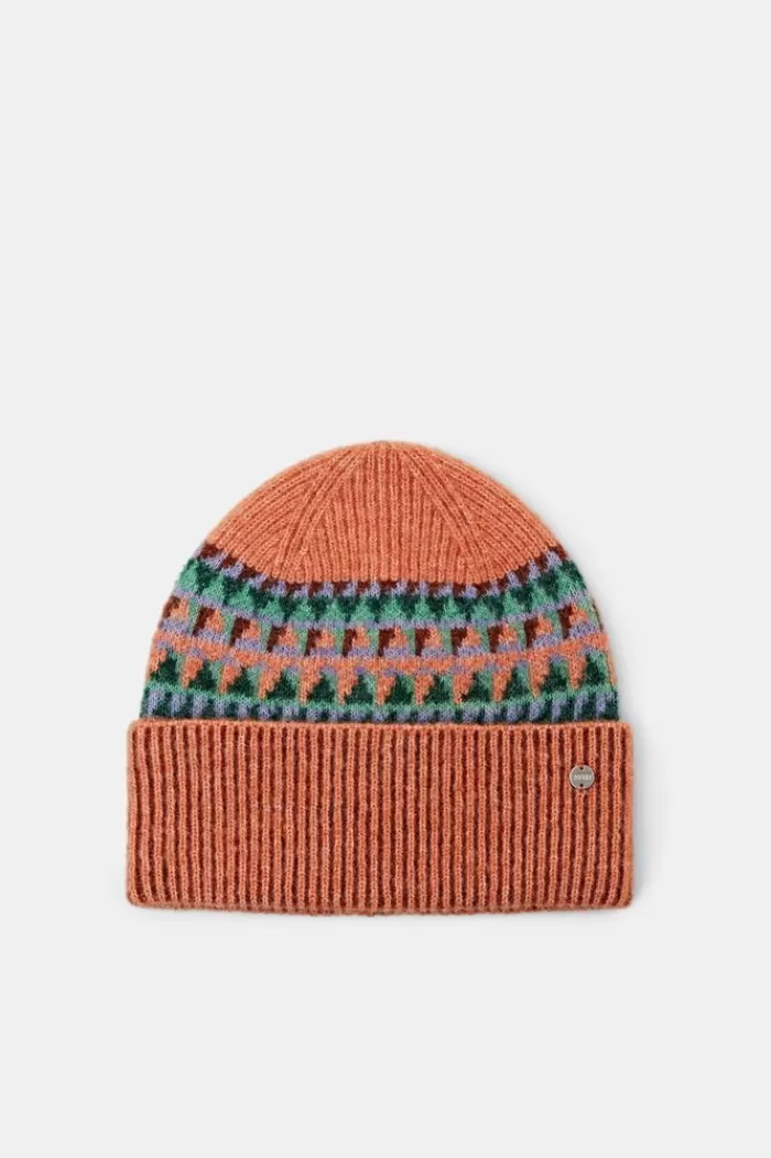 Geribde Grafische Beanie*Esprit Discount