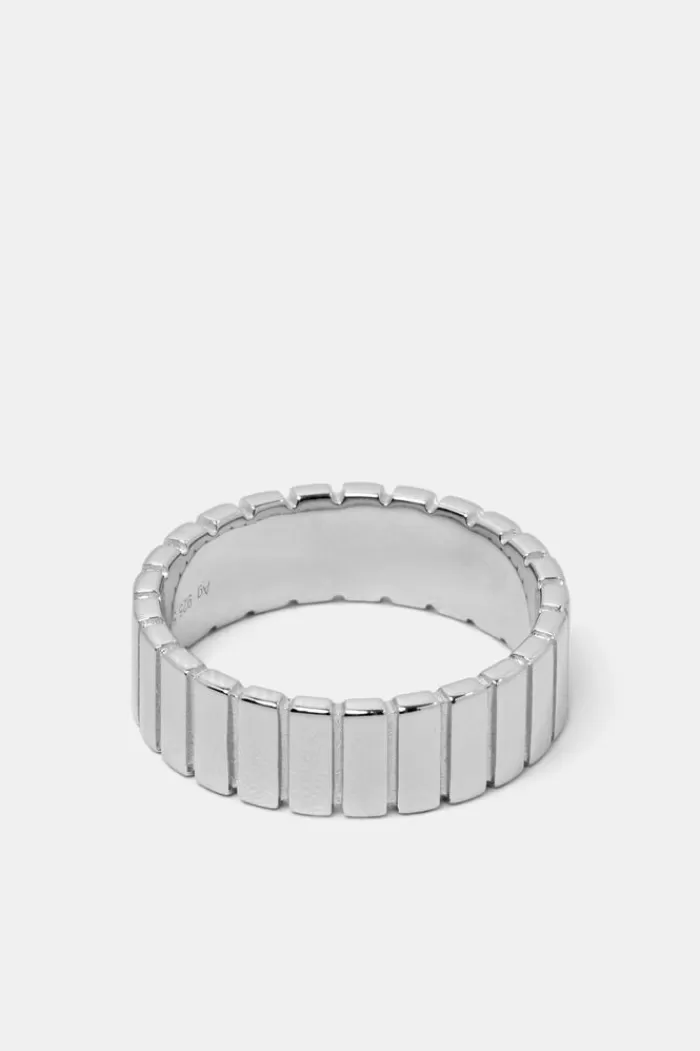 Geribde Ring, Sterlingzilver*Esprit Outlet