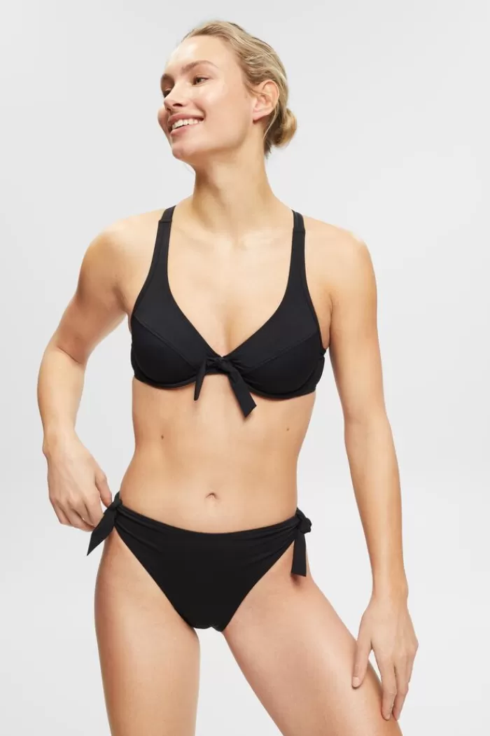 Gestructureerde Bikinitop Met Knoopdetail*Esprit Best