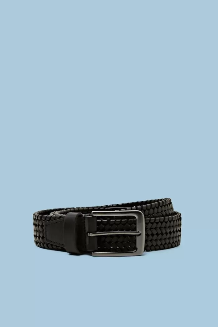 Gevlochten Leren Riem*Esprit New