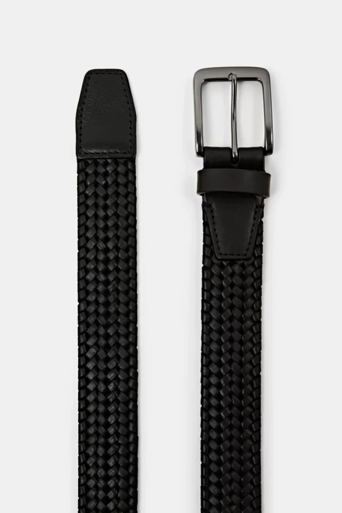 Gevlochten Leren Riem*Esprit New