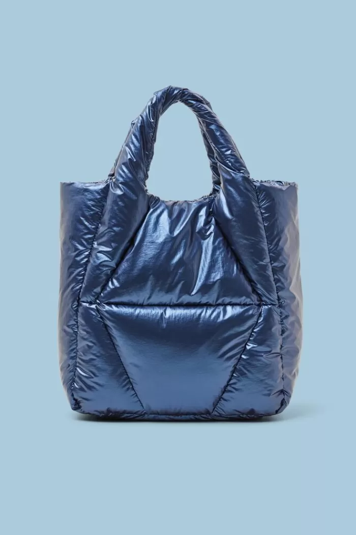 Gewatteerde, Metallic Tote Bag*Esprit Best Sale