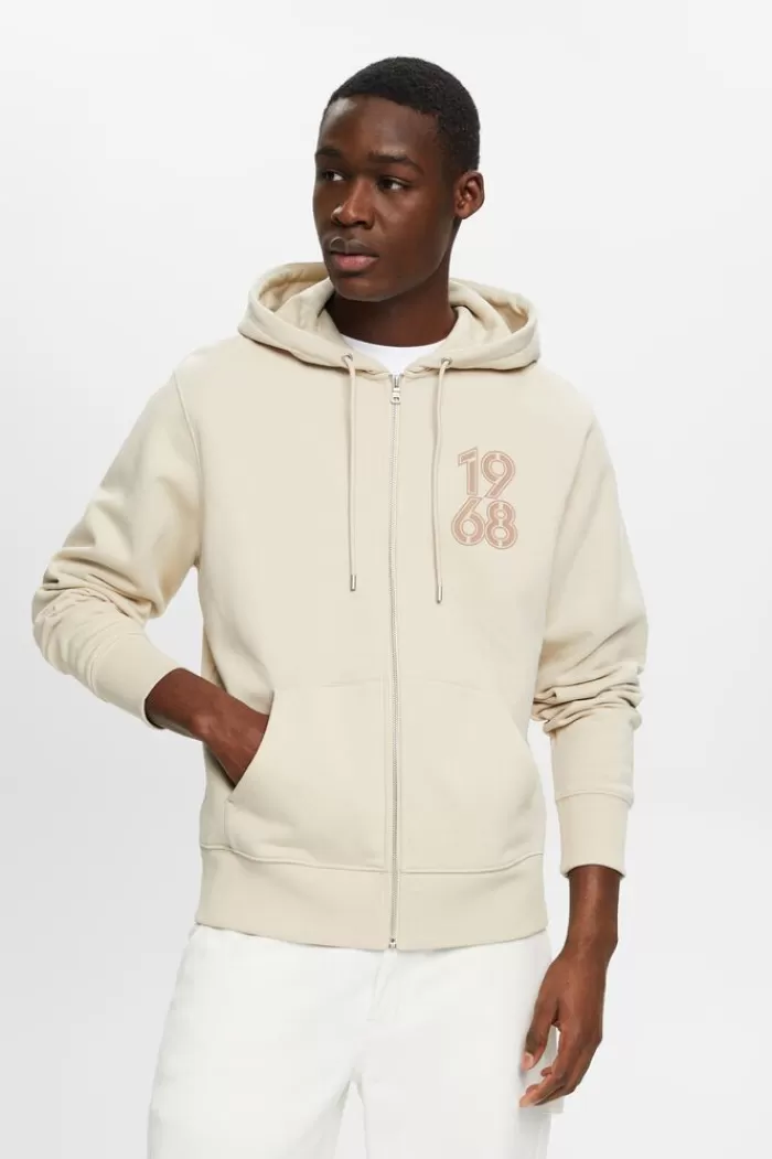 Hoodie Met Doorlopende Rits*Esprit Fashion