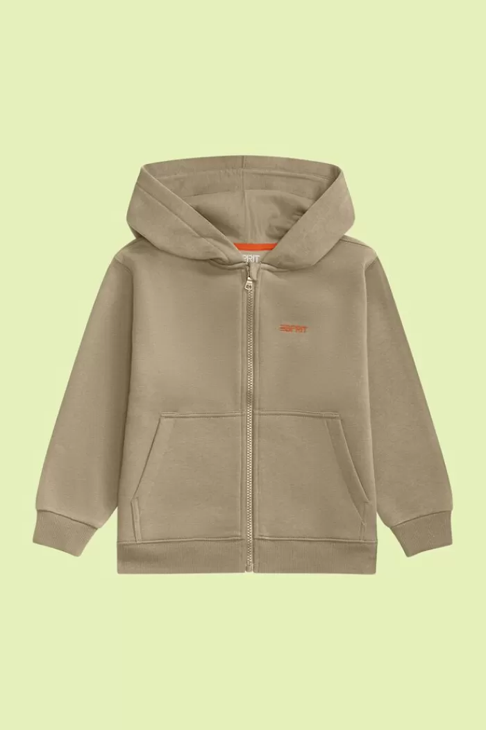 Hoodie Met Rits En Logo*Esprit Online