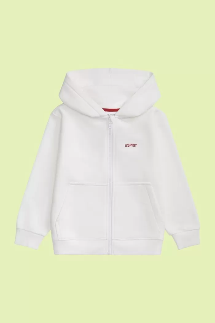 Hoodie Met Rits En Logo*Esprit Cheap