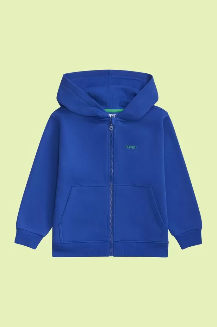 Hoodie Met Rits En Logo*Esprit Store