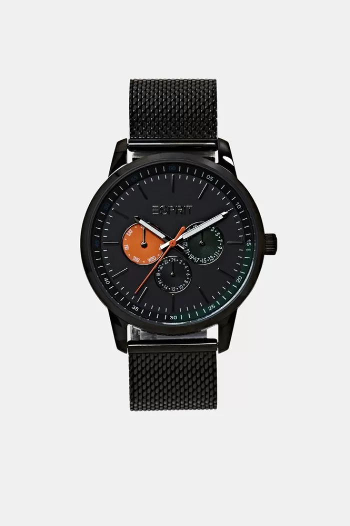 Horloge Met Edelstalen Bandje Van Mesh*Esprit Sale