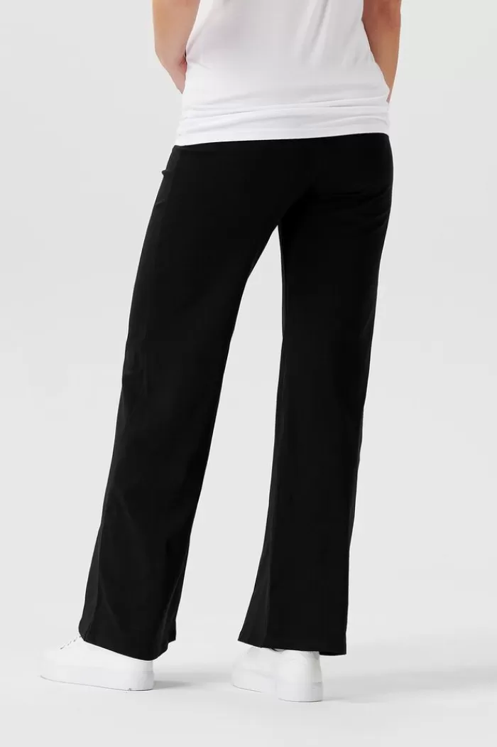 Jersey Broek Met Band Over De Buik, Biologisch Katoen*Esprit Clearance