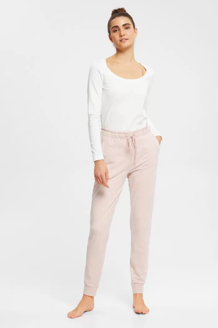 Jersey Broek Met Elastische Band*Esprit Best Sale