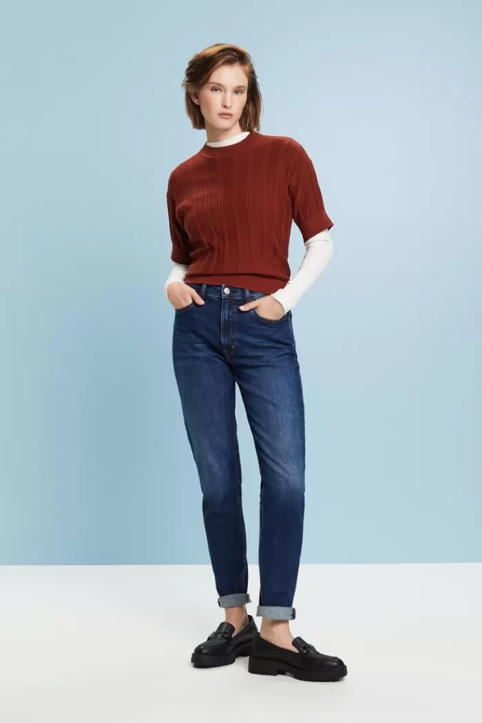 Klassieke High Rise Jeans Met Retrolook*Esprit Sale