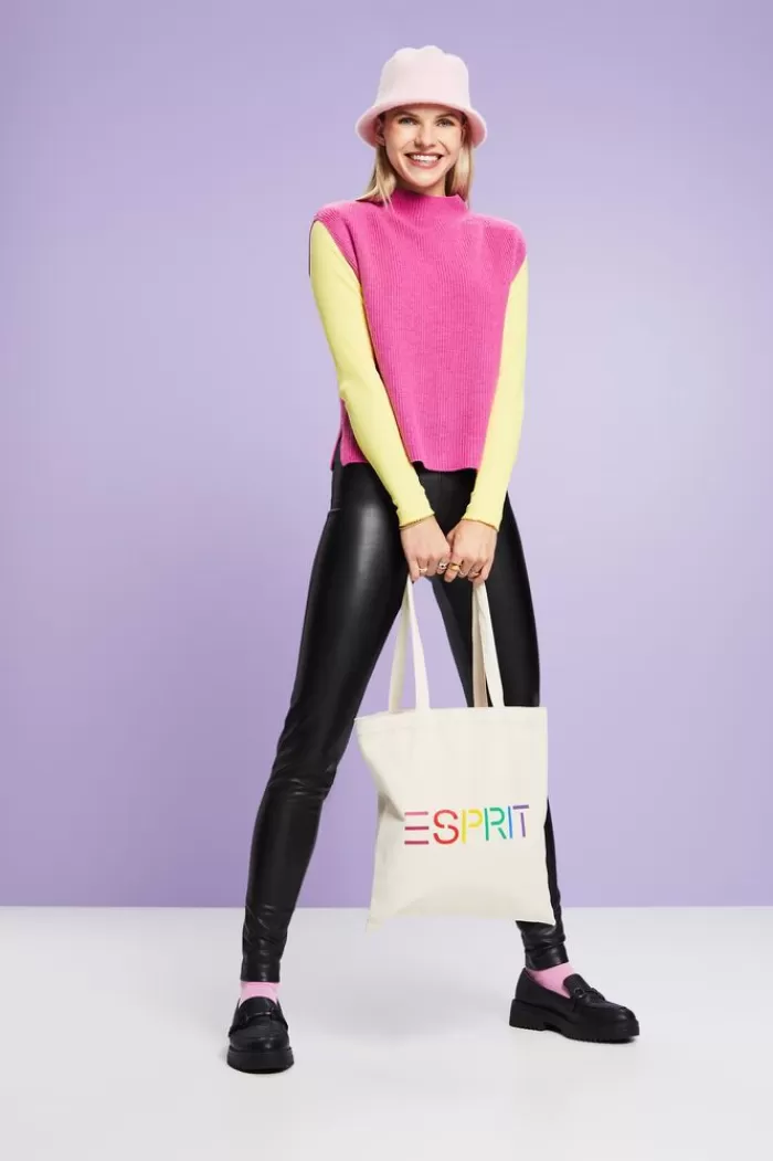 Legging Van Imitatieleer*Esprit Fashion