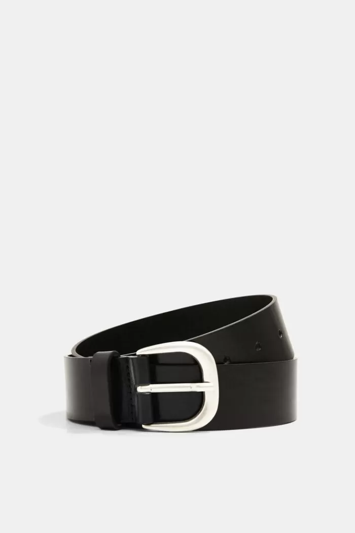 Leren Riem Met Doorngesp*Esprit Clearance