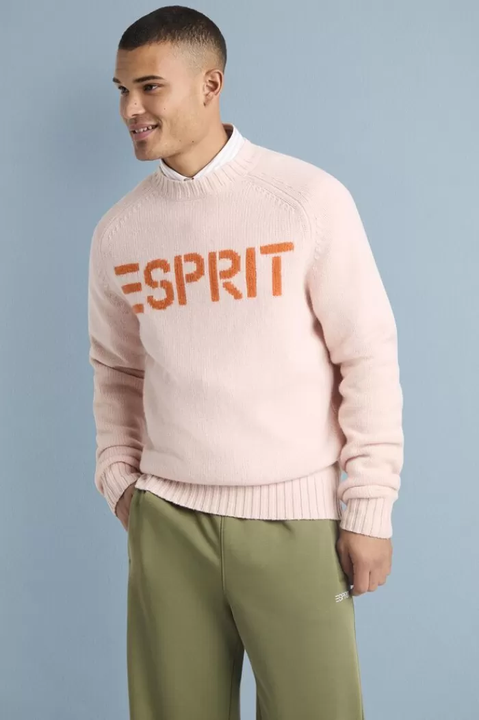 Logosweater Van Wol En Kasjmier*Esprit Cheap