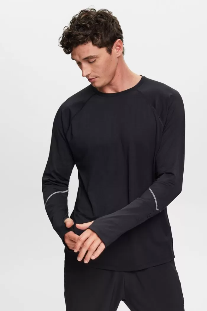 Longsleeve Top Met Duimopeningen*Esprit Outlet