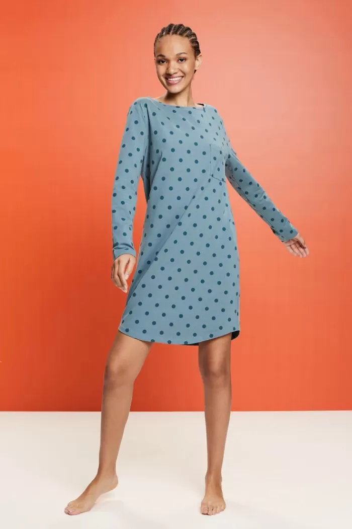 Nachthemd Met Polkadots*Esprit Hot