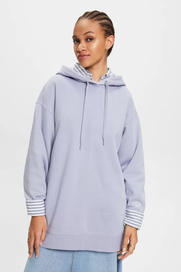 Oversized Hoodie Van Katoenen Fleece*Esprit Cheap