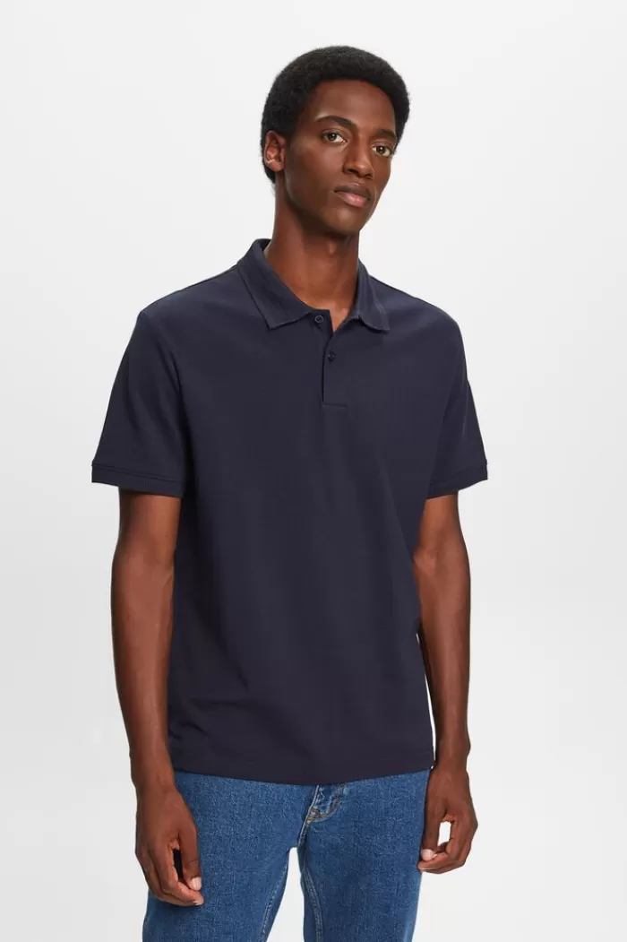 Poloshirt Van Katoen-Pique*Esprit Fashion