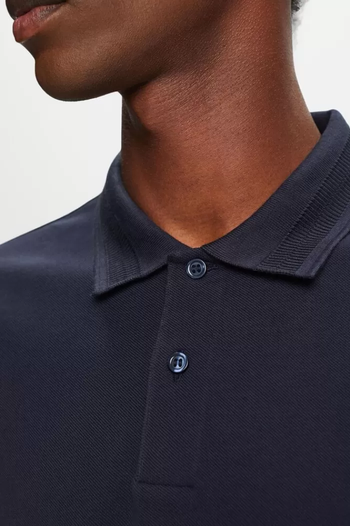 Poloshirt Van Katoen-Pique*Esprit Fashion