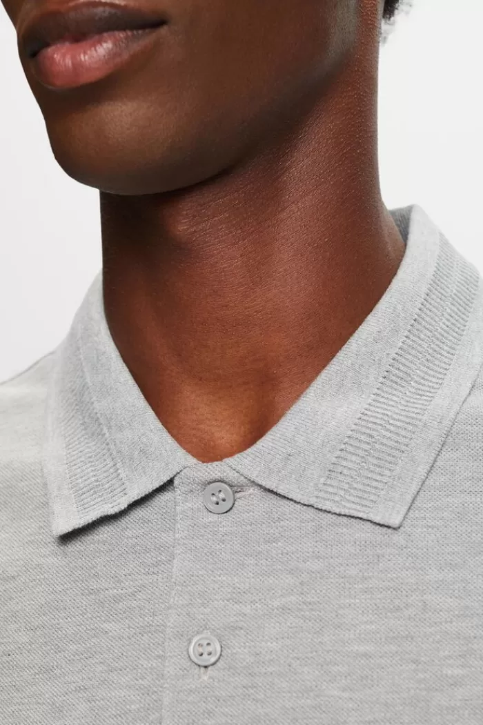 Poloshirt Van Katoen-Pique*Esprit Store