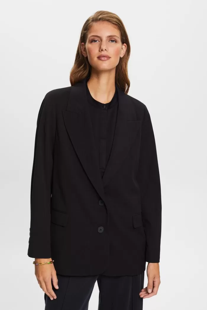 Single-Breasted Blazer*Esprit Cheap