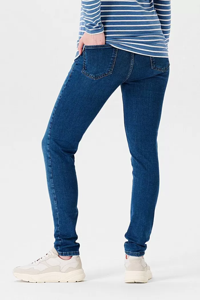 Skinny Fit-Jeans Met Band Over De Buik*Esprit Fashion