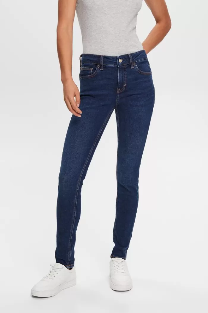 Skinny Jeans Met Middelhoge Taille*Esprit Discount