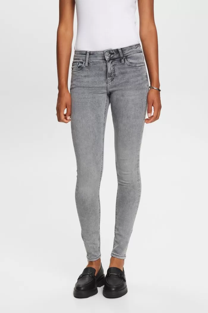 Skinny Jeans Met Middelhoge Taille*Esprit Flash Sale