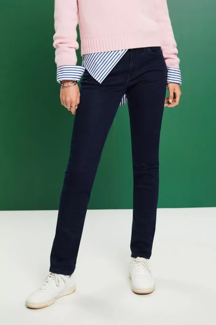 Slim Fit Jeans Met Middelhoge Taille*Esprit Flash Sale