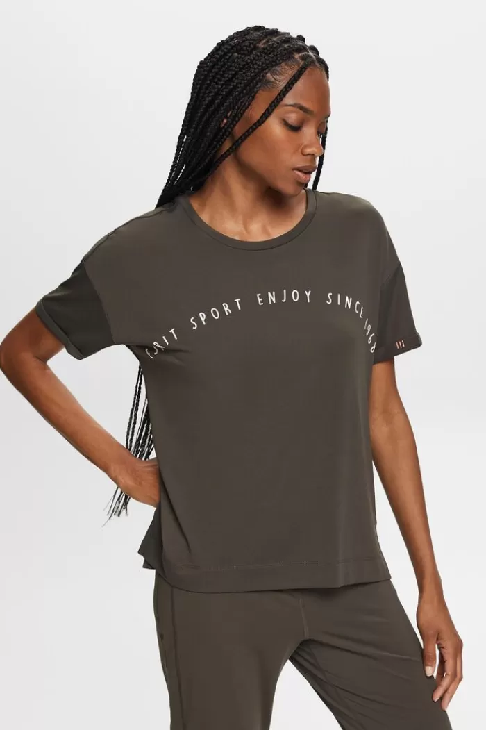 Sport-T-Shirt Met Print*Esprit Store