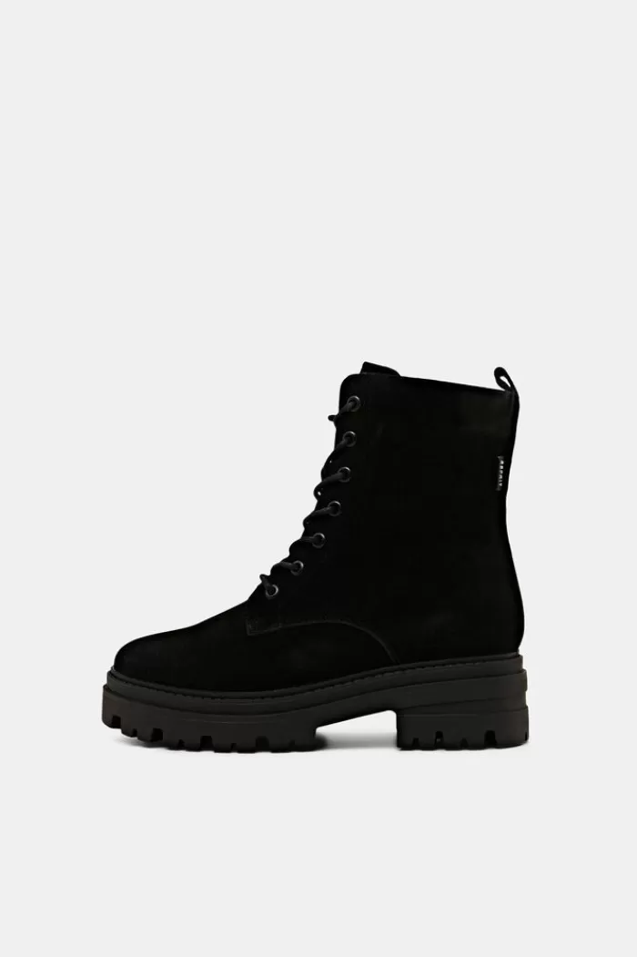 Suede Veterboots*Esprit Discount