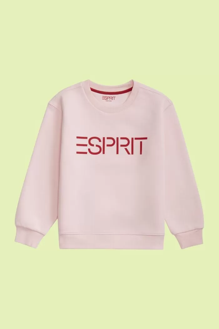 Sweatshirt Met Logo En Ronde Hals*Esprit Outlet