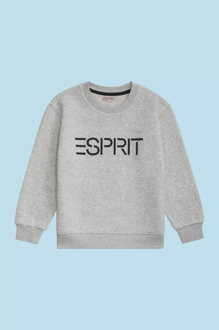 Sweatshirt Met Logo En Ronde Hals*Esprit Fashion