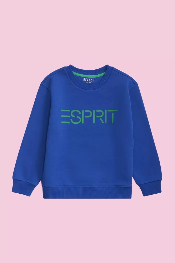 Sweatshirt Met Logo En Ronde Hals*Esprit Flash Sale