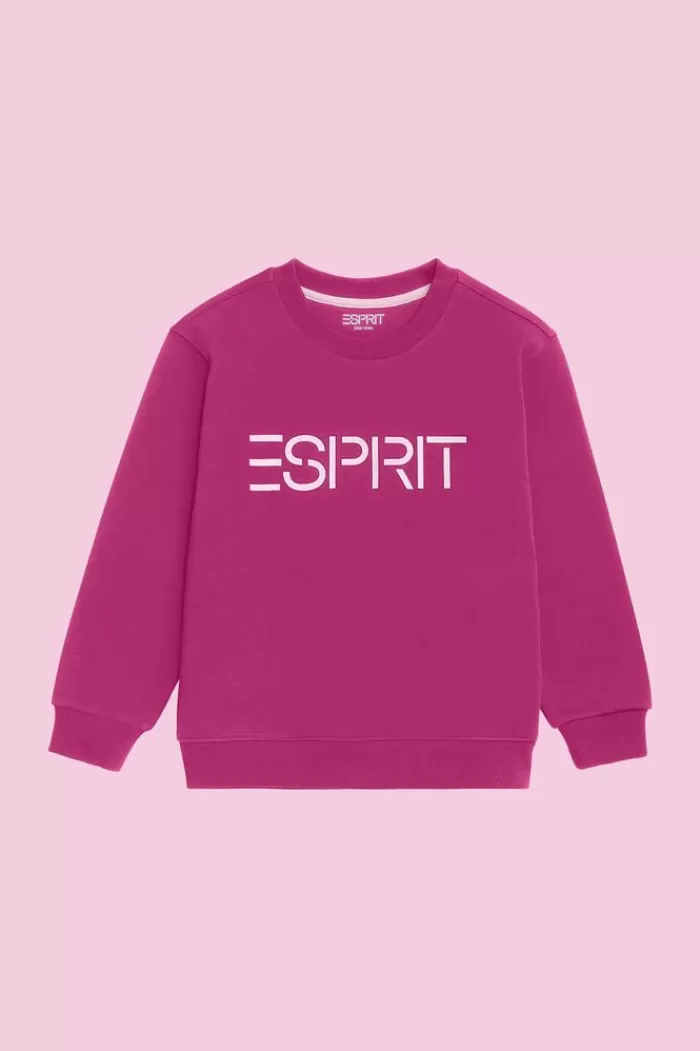 Sweatshirt Met Logo En Ronde Hals*Esprit Discount