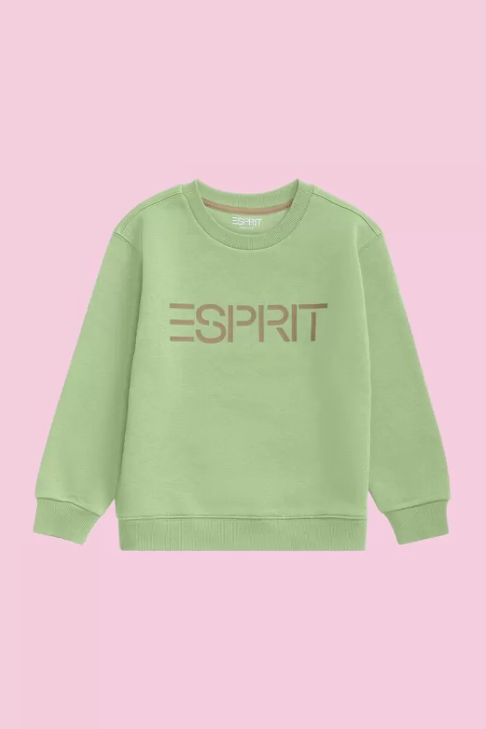 Sweatshirt Met Logo En Ronde Hals*Esprit Online