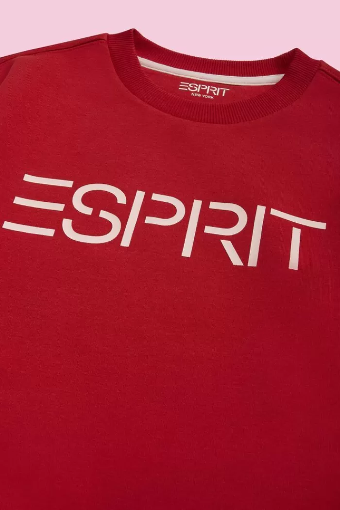 Sweatshirt Met Logo En Ronde Hals*Esprit Best