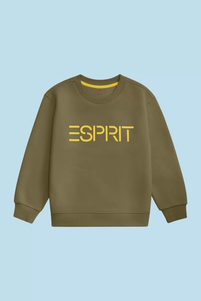 Sweatshirt Met Logo En Ronde Hals*Esprit Best