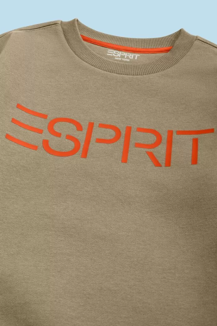 Sweatshirt Met Logo En Ronde Hals*Esprit Hot