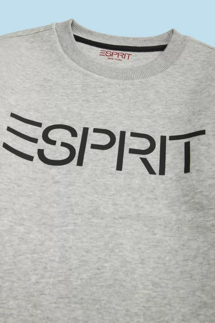 Sweatshirt Met Logo En Ronde Hals*Esprit Fashion