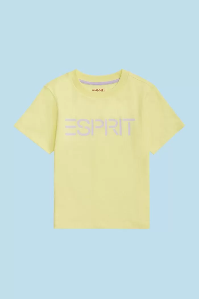 T-Shirt Van Organic Cotton Met Logo*Esprit Sale