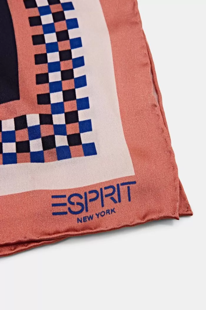 Zijden Bandana Met Print*Esprit Best Sale